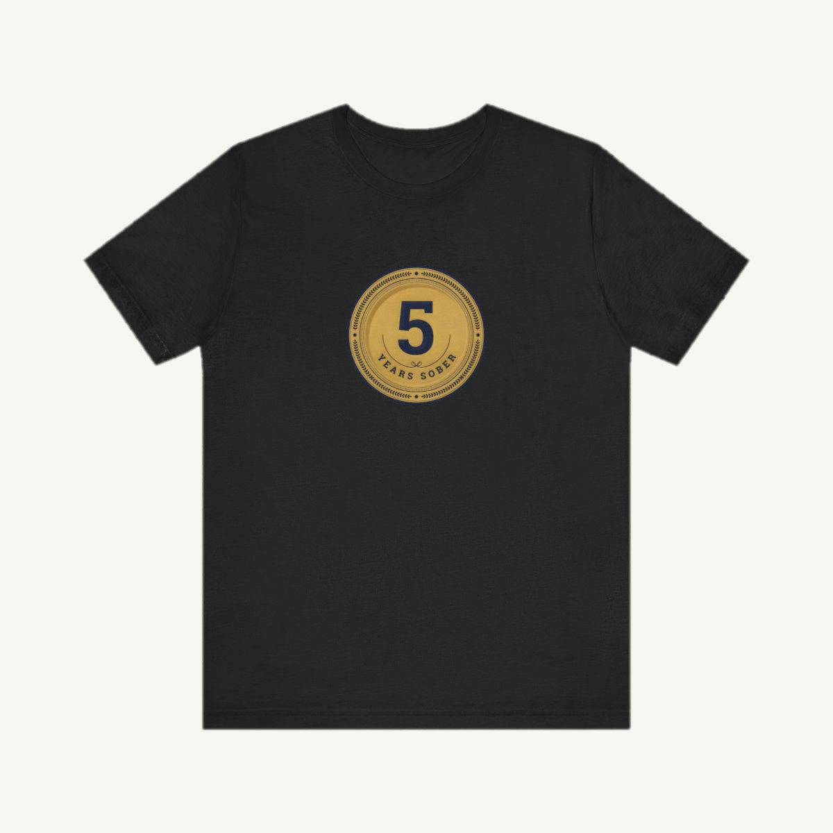 Years Sober Medallion — Unisex Tee