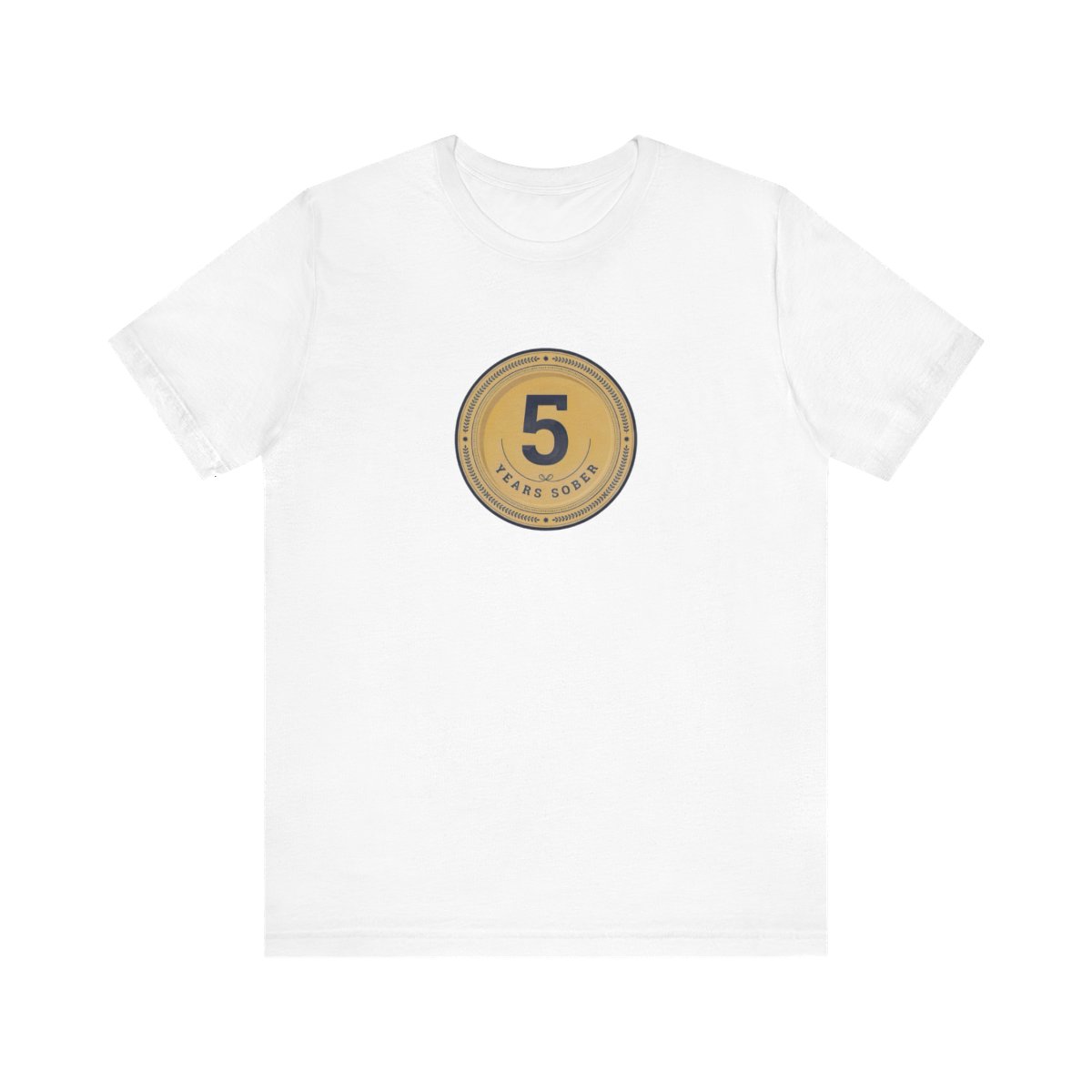 Years Sober Medallion — Unisex Tee